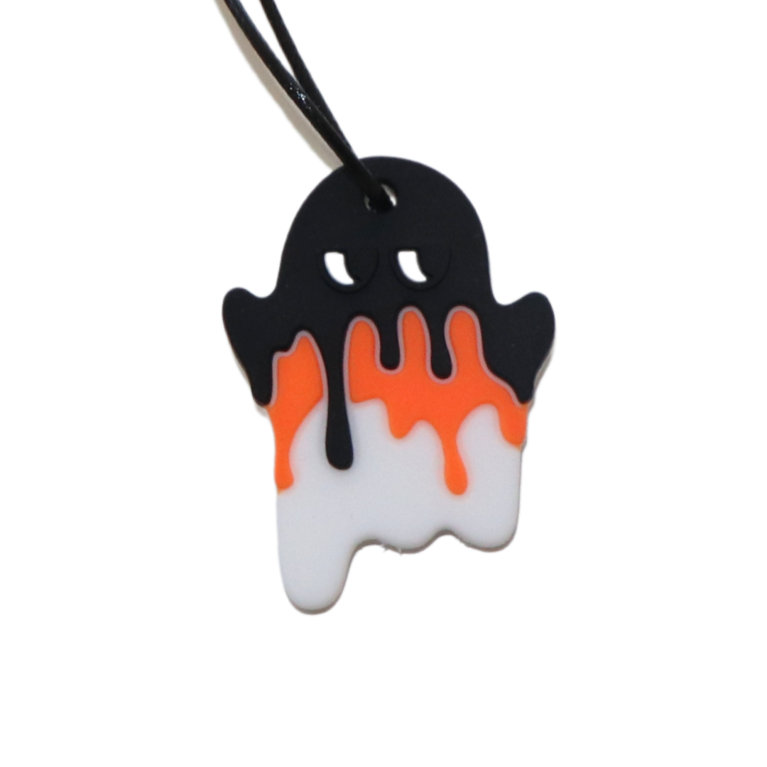 Chew Pendant Necklace | Spooky Ghost