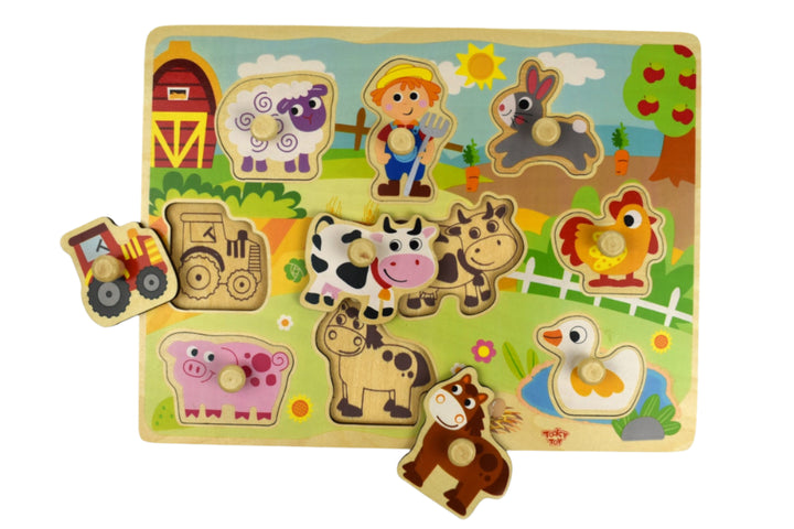 Peg Puzzle - Farm