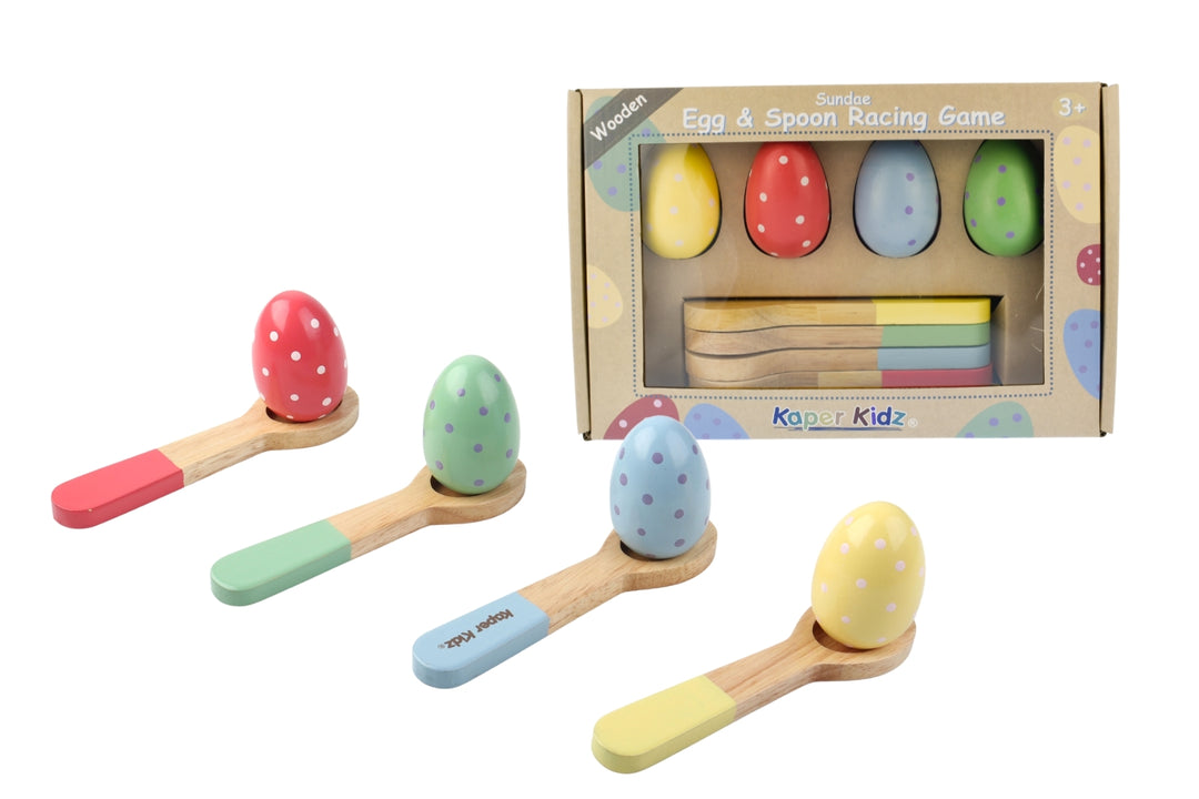 Sundae Egg & Spoon Racing Game