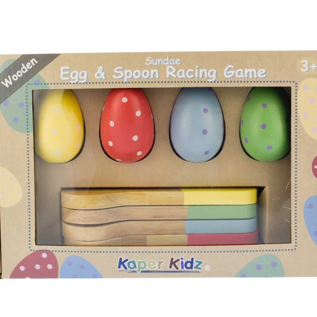 Sundae Egg & Spoon Racing Game