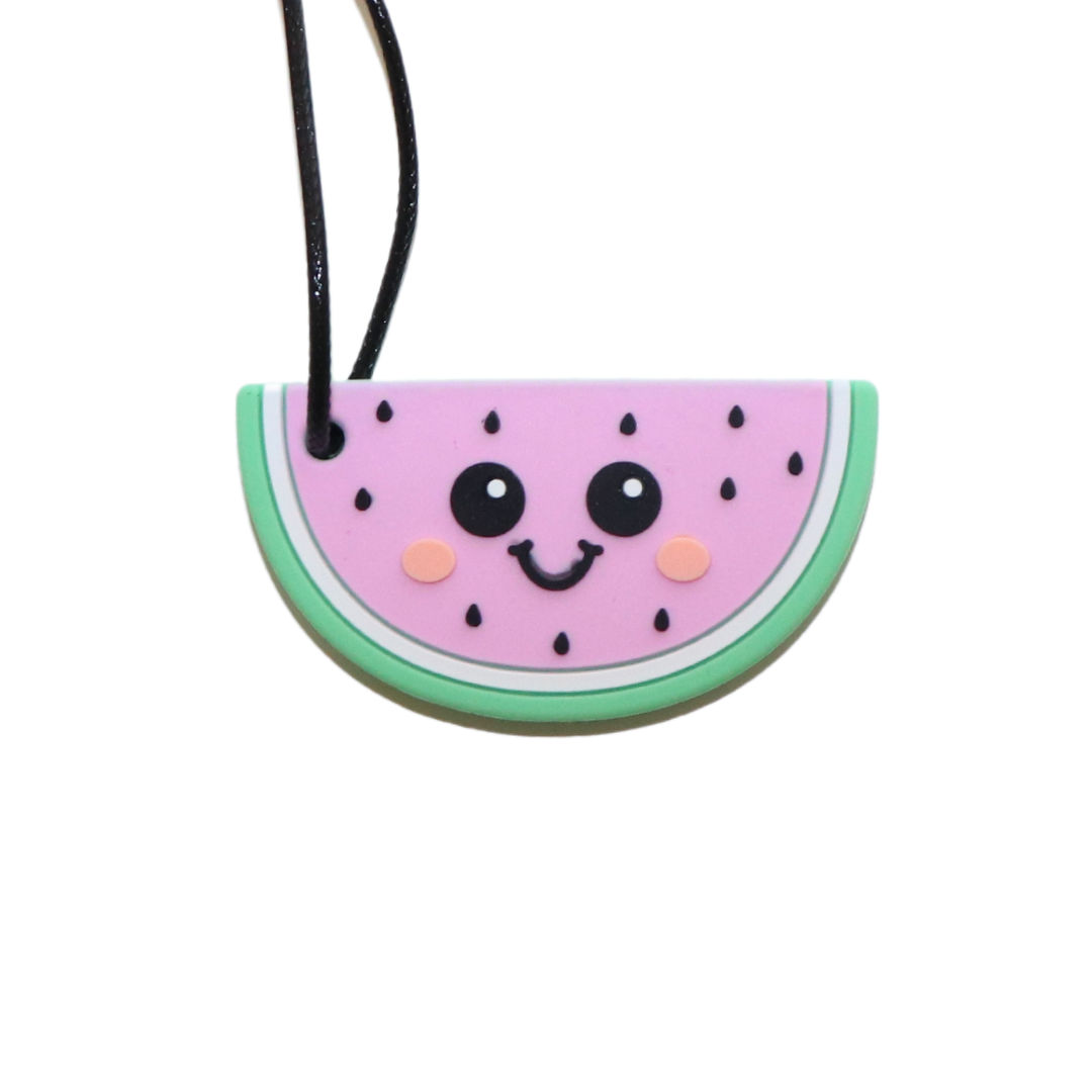 Chew Pendant Necklace | Watermelon