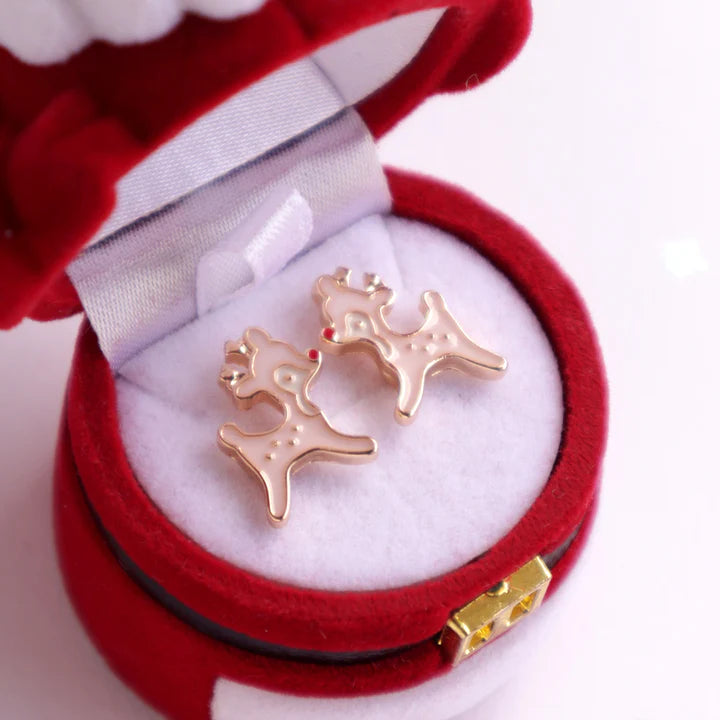 Rudolph the Red-Nosed Reindeer Earrings