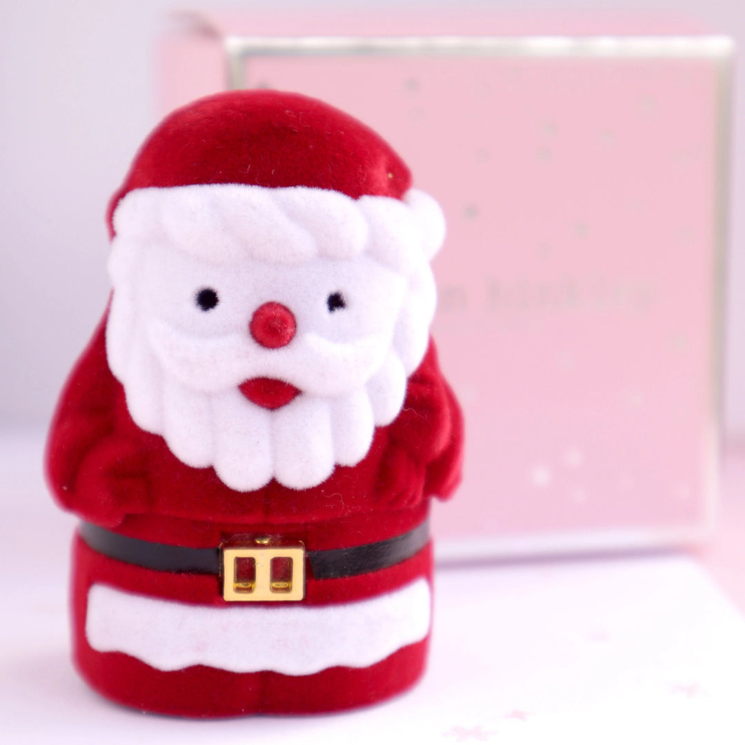 Velvet Santa Box