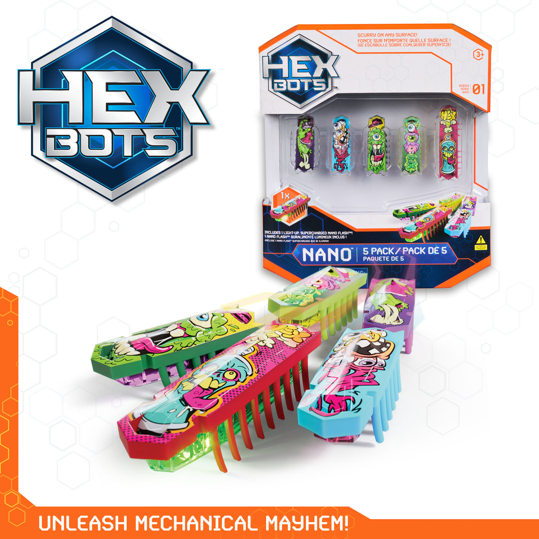 Hex Bot Flash Nano 5pk