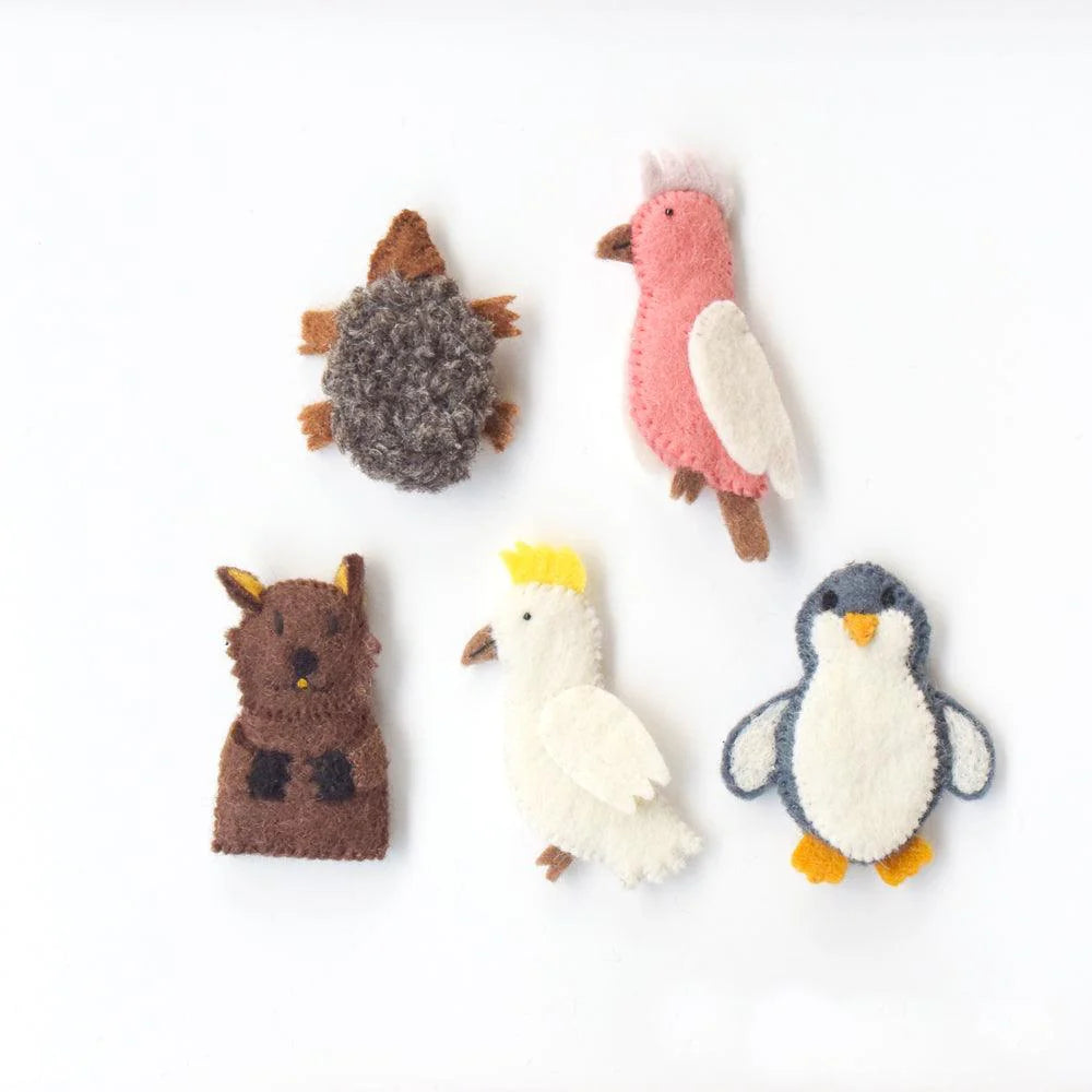 Finger Puppet Set - Australian Animals B