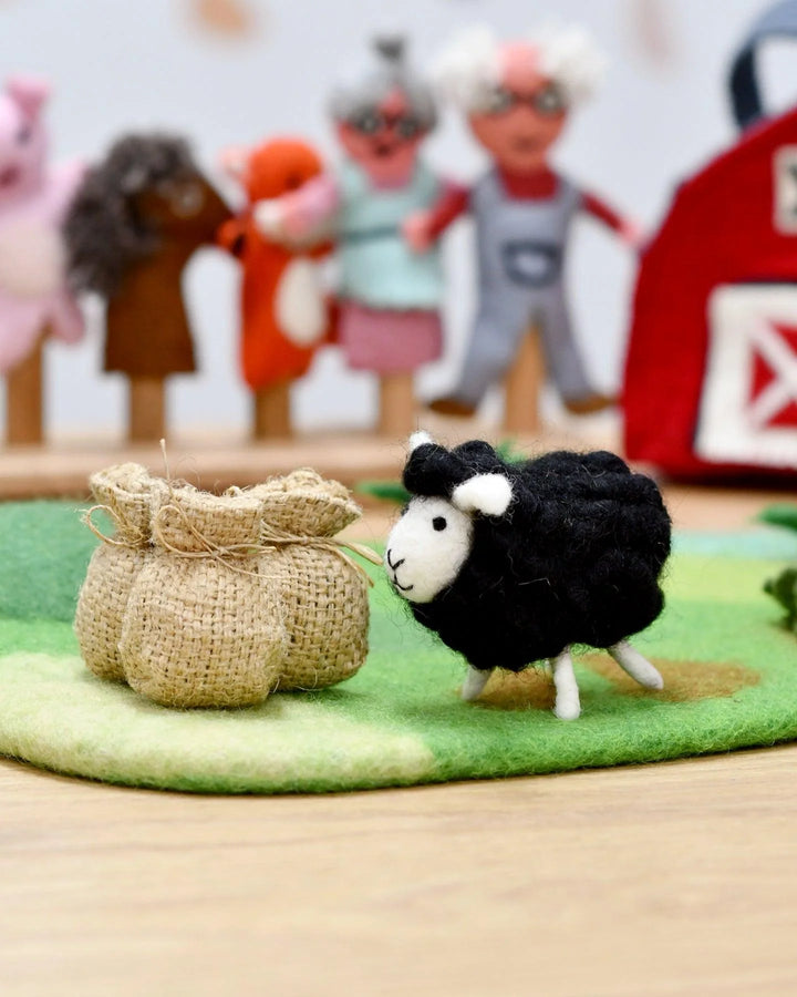 Felt Toy Set - Baa Baa Black Sheep