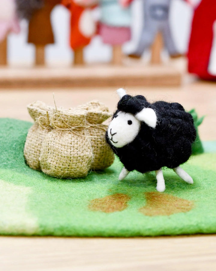 Felt Toy Set - Baa Baa Black Sheep