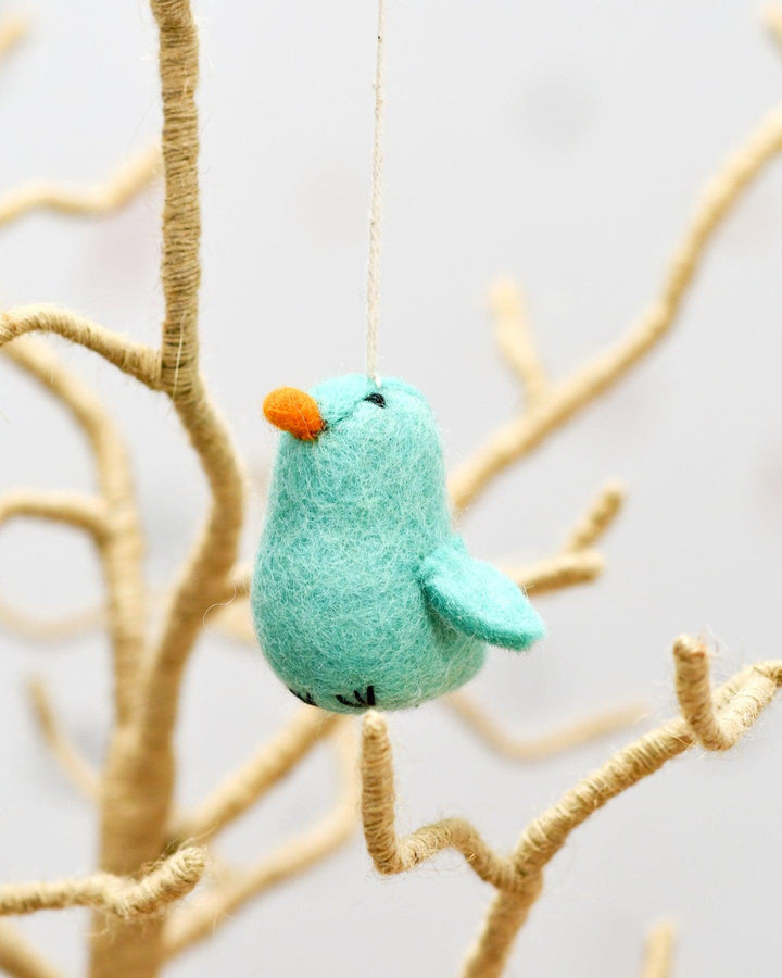 Ornament | Felt - Blue Chick