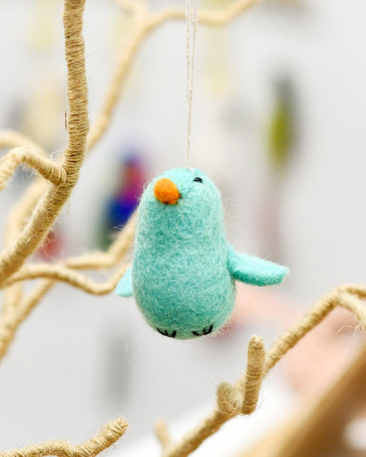 Ornament | Felt - Blue Chick