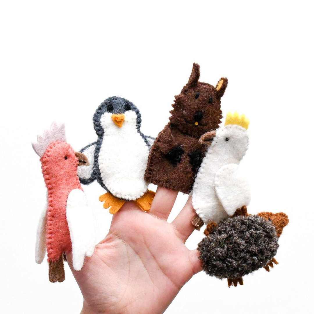 Finger Puppet Set - Australian Animals B