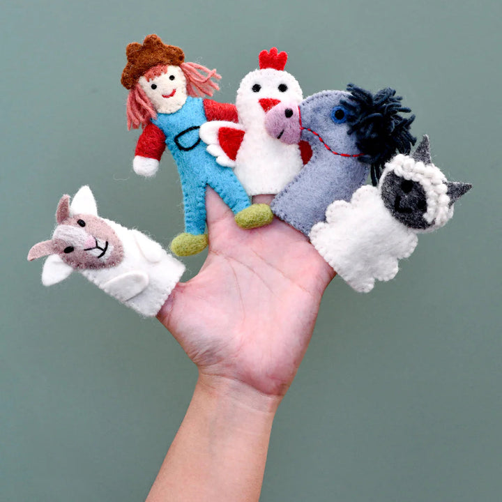 Finger Puppet Set - Old MacDonald’s Farm - B