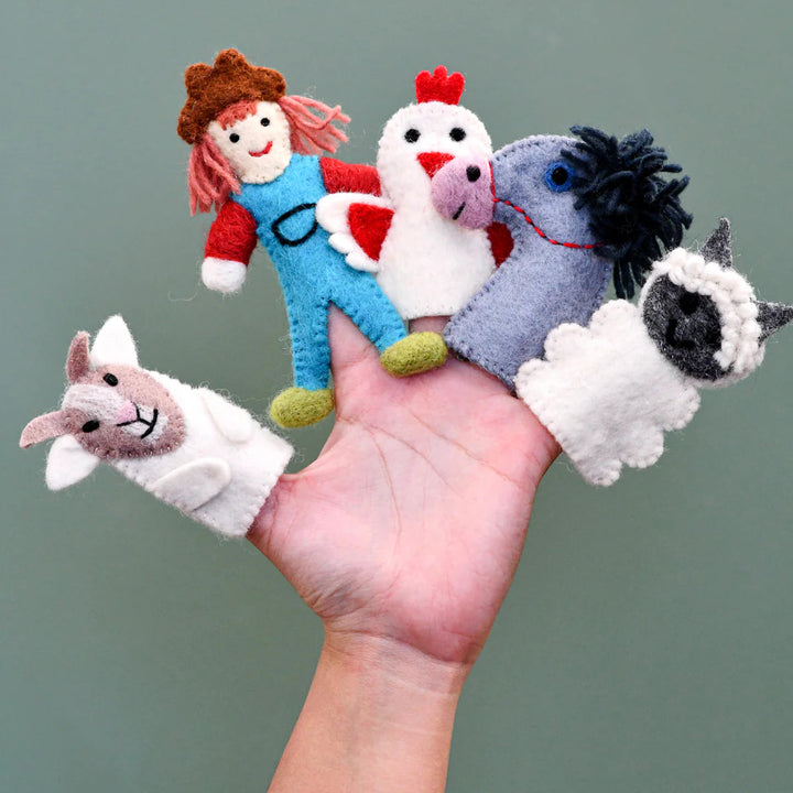 Finger Puppet Set - Old MacDonald’s Farm - B