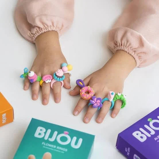 Hey Clay - Bijou Flower Rings