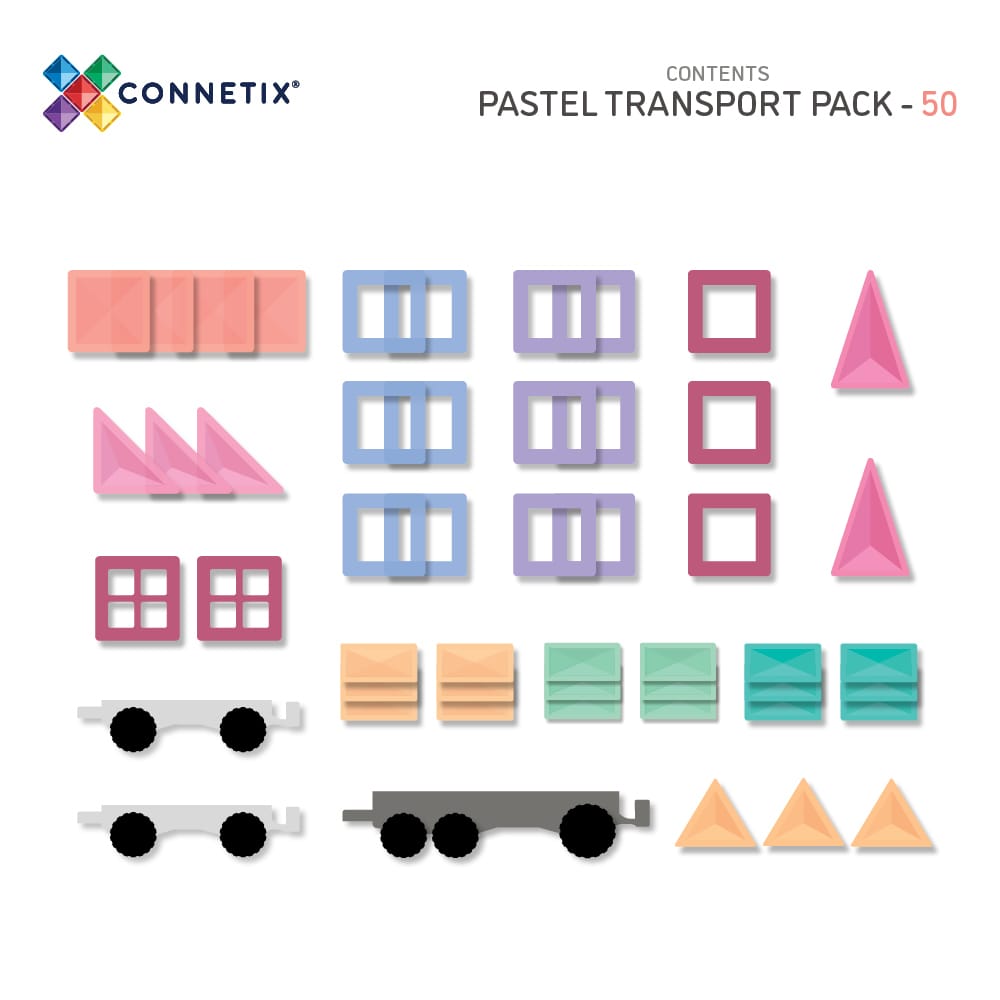 Pastel Transport Pack 50 Pieces