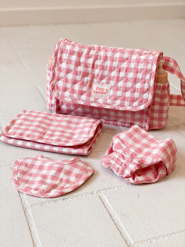 Dolls Nappy Bag Set