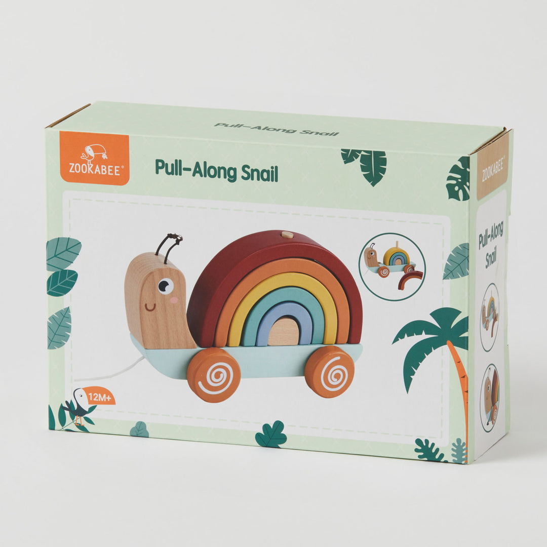 Pull Along Snail Stacker