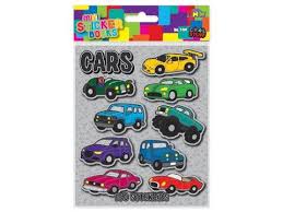 Mini Sticker Book - Cars