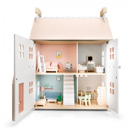 Dolls House - Charming Cottage with Furniture