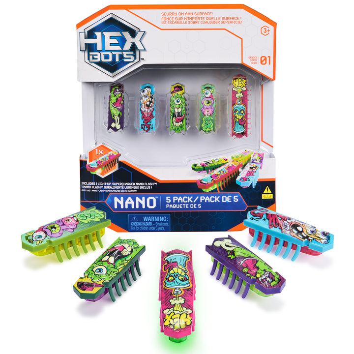 Hex Bot Flash Nano 5pk