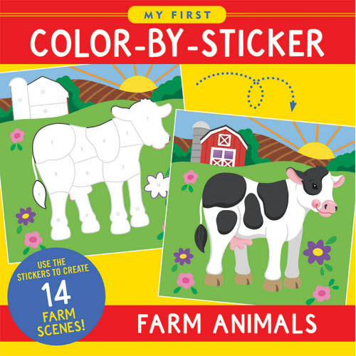 Colour By Sticker - Farm