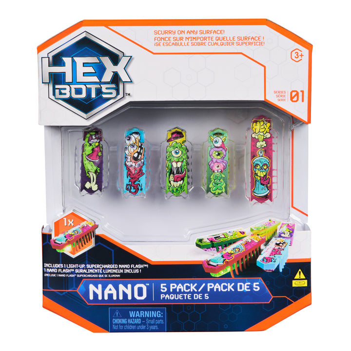 Hex Bot Flash Nano 5pk