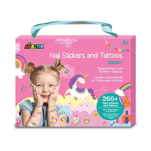 Nail Stickers & Tattoos - Unicorn