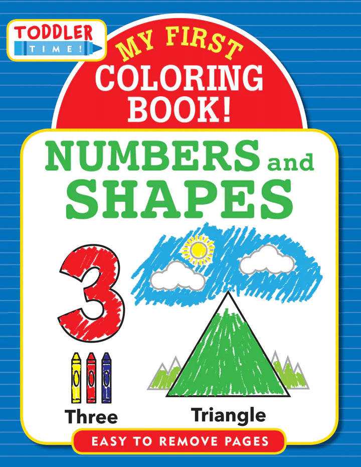 Workbook - Toddler Time - Numbers and Shapes