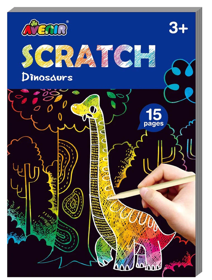 Mini Scratch Book - Dinosaurs