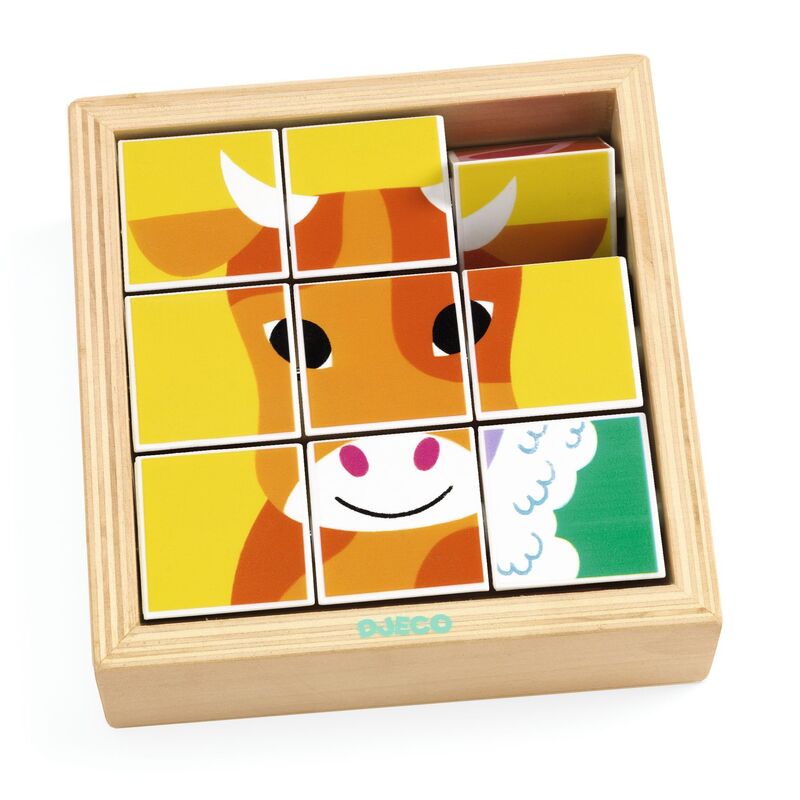 Wooden Puzzle Game - Farm (Animoroll)