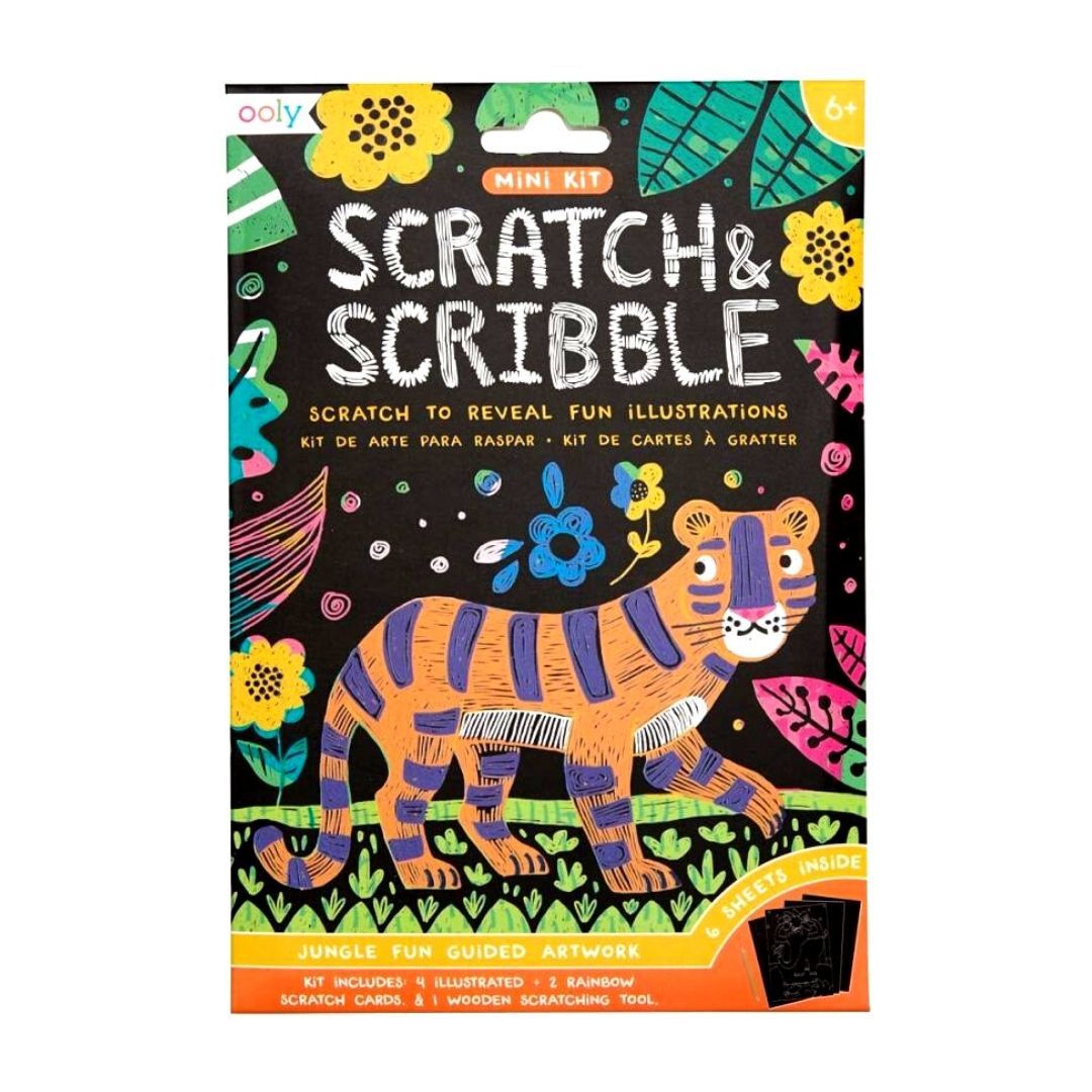 Mini Scratch & Scribble - Jungle Fun