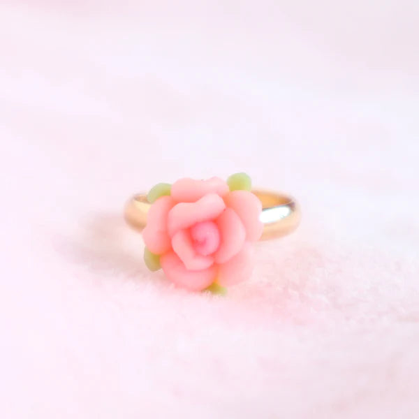 Ring - Petite Fleur Rose