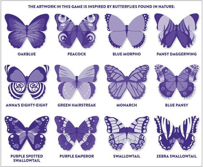 Shaped Memory Match - Butterflies