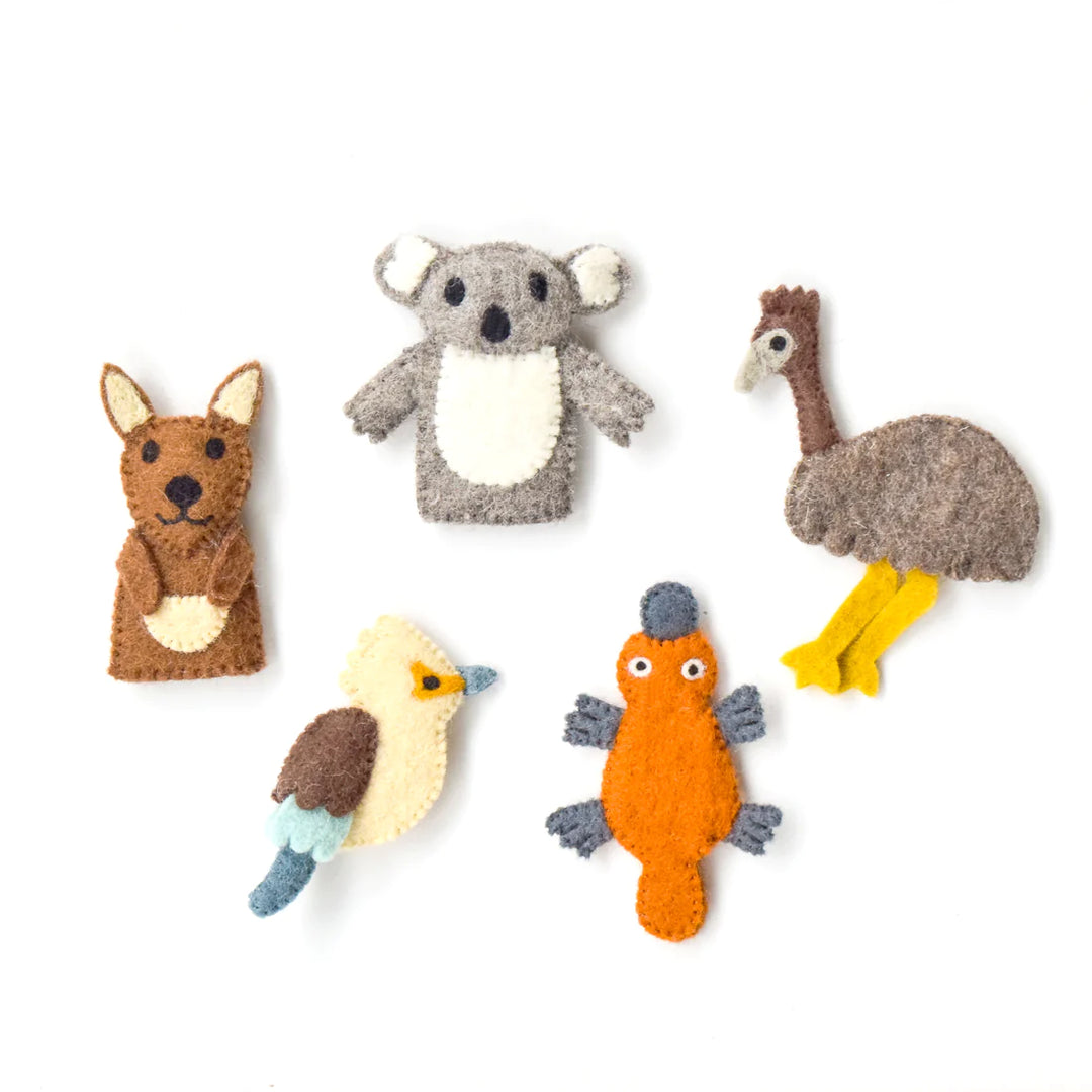 Finger Puppet Set - Australian Animals A