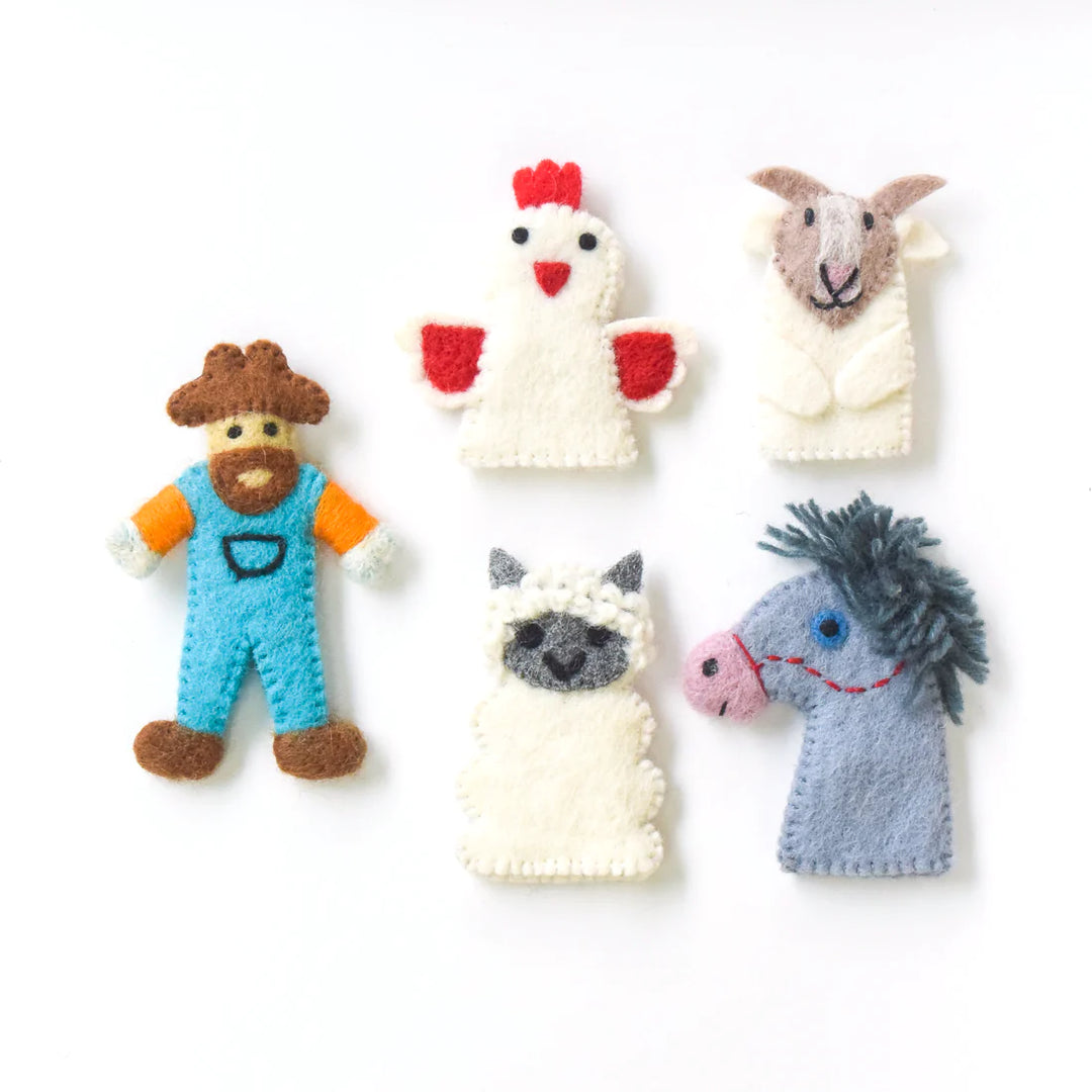 Finger Puppet Set - Old MacDonald’s Farm - B