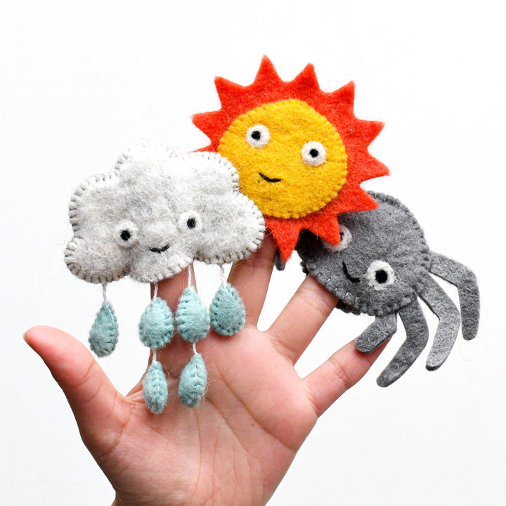 Finger Puppet Set - Itsy Bitsy Spider