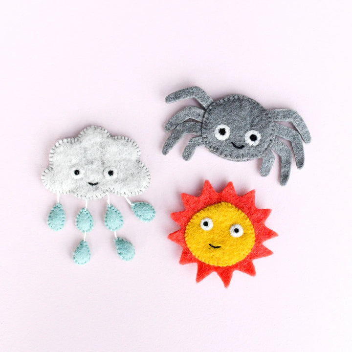 Finger Puppet Set - Itsy Bitsy Spider